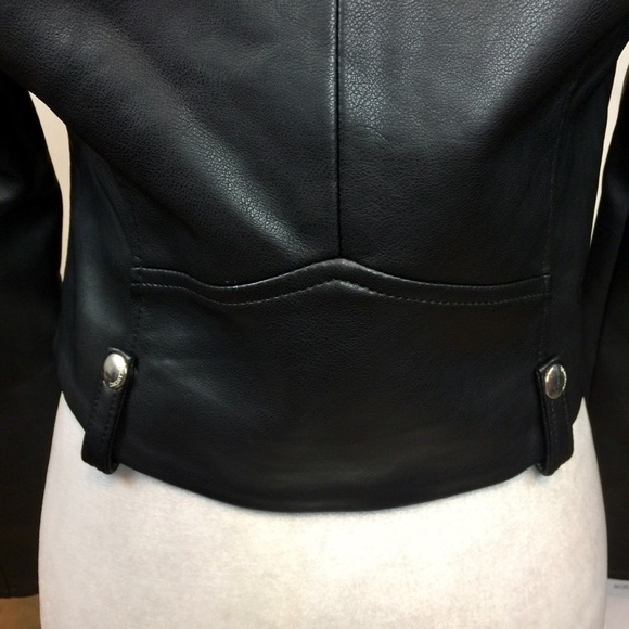 BLANKNYC Over the Moon Black Vegan Moto Jacket - Picture 10 of 13